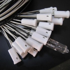 Resim Sonreyon 10 Adet Seramik G4 Ampül Duyu ve Halojen Ampül Duyu( 50 cm kablolu ) 