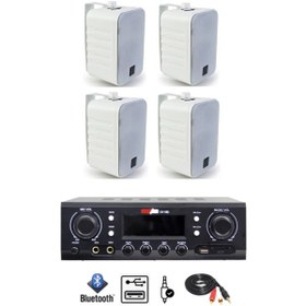 Resim Lastvoice Wall Small Paket-2 Hoparlör ve Anfi Ses Sistemi Seti 