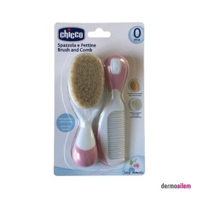 Resim Chicco Fırça ve Tarak Seti Pembe 0 M+ 