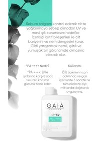 Resim Yağlı Ciltler İçin Mat Bitişli 50spf Uva 2 Paketi 