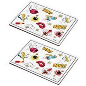 Resim Popart Amerikan Servis 2 Li Set The Mia