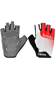 Resim Boodun Profesyonel Mtb Bisiklet Eldiveni Kırmızı 