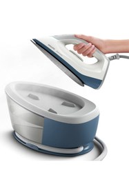 Resim Philips Statie de calcat cu abur seria 2000 PSG2000/20, 2400 W, 6 bari, jet de abur continuu 110 g/m 