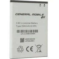 Resim Casecrown General Mobile Android One Batarya Pil 2500mAh 