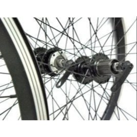 Resim Bisiklet 27.5 Arka Jant Örülü Kasetli Diskli Çift Katlı Aluminyum Centerlock 