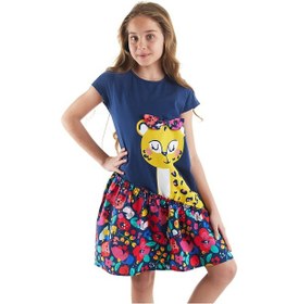 Resim Denokids Mshb&g Süslü Leo Kız Çocuk Elbise Lacivert 