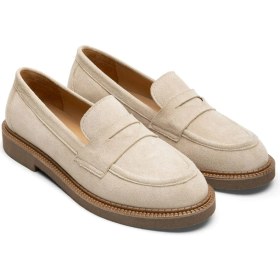 Resim Emienza Vega Süet Bant Detaylı Bayan Loafer 