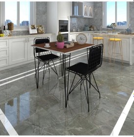 Resim Knsz masa sandalye takımı hem75mazlum cvzsyh 060*060 sm 2 sandalye syhsyh sırt minderli 