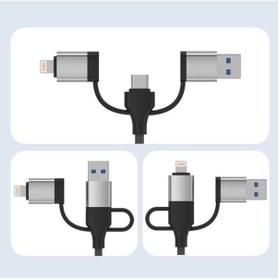 Resim Lightning Type-c Usb Girişli 3.5mm Hi-fi Ses Dönüştürücü Adaptör Dac Çipli Harici Ses Kartı Kulaklık Mikrofon Destekli Canlı Yayın Vlog Pc Telefon Zr1206 Acı Kahverengi 
