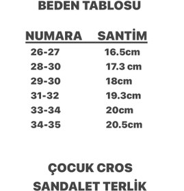 Resim Hızlı Al KIZ ÇOCUK CROS SANDALET TERLİK.BAHÇA PLAJ HAVUZ GÜNLÜK KIZ ÇOCUK CROS TERLİK 
