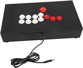 Resim Fight StickDüğmeleri, Hassas Hareket Düğmeleri, Oyunu Için Kaymaz Alt Ile PC Için PS3 Için Hassas Kontrol Joystick 