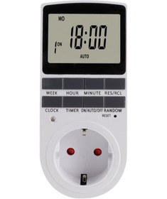 Resim Padalink Eu Standartlı Dijital Zamanlayıcı Soket, Ev Ve Elektrikli Araçlar İçin Otomatik Kesme, Programlanabilir Şarj Ve Enerji Yönetimi 