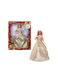 Resim Barbie 2025 Mutlu Yıllar Bebeği Sarışın 