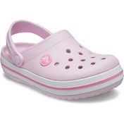 Resim Crocs Crocband Pembe Kız Çocuk Terlik 207005-6GD 