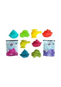 Resim Mammacomica Dough Kinetik Kum Taşıtlar Seti 