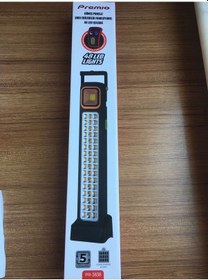 Resim Premio Pr-3838 2 Watt Cob Ledli + 48 Ledli Solar Şarjlı Işıldak 