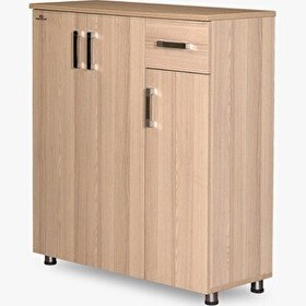 Resim Bengi Ticaret 14017 Çok Amaçlı Model Parlak Somone Hard Suntalem Demonte 5 Raf El Yapım Ayakkabılık 