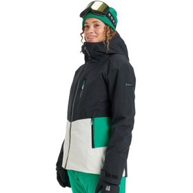 Resim Roxy Stormdash Jk Kadın Siyah Snowboard Ceketi 