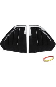 Resim Carmind Vw Golf 8 Kelebek Cam Vizörü Piano Black 2021- 