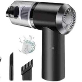 Resim Vakumlu Araç İçi Süpürge Taşınabilir Pratik Şarjlı Temizlenebilir Hepa Filtreli 