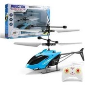 Resim Şarj Edilebilir Mini Rc Drone Uzaktan Güvenli Düşmeye Dayanıklı Rc Blue 