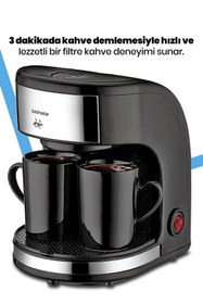 Resim GoldMaster Coffee Smart In-6300 Filtre Kahve Makinası 