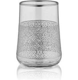 Resim Koleksiyon Aheste Osmanlı Platin 6'lı Kahve Yanı Su Bardağı 