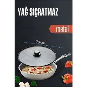 Resim Hsnet Yağ Kızartma Sıçratmaz Kapak 29 cm - F430K802-U38430 