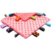 Resim Kangvka Kullandırım Bebek Tulumu, Pamuklu, Renkli Etiketli, Emzik Torbası Ve Sakinleştirici Oyuncak, Pembe 