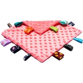 Resim Kangvka Kullandırım Bebek Tulumu, Pamuklu, Renkli Etiketli, Emzik Torbası Ve Sakinleştirici Oyuncak, Pembe 