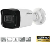 Resim HAC-HFW1200TL-0360B 2Mpix 40 Mt Gece Gör., 3,6m Lens, Bullet Kamera Dahua