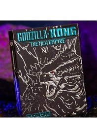 Resim Room One Godzilla X Kong The New Empire Godzilla Oyun Kağıdı Koleksiyonluk İskambil Kartları 