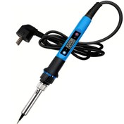 Resim 80W Dijital Ekran Ayarlanabilir Sıcaklık Lehimleme Demiri, Ergonomik Sap ve 220V Avrupa Fişi ile - Elektronik Tamir, Takı Yapımı, Kendin Yap Projeleri için Profesyonel Hassas Araç, Hassas Lehimleme Demiri | Şık Tasarım | Dayanıklı İnşaat 