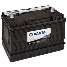 Resim Varta Promotive Black H17 12 V 105 Ah 800 CCA Akü 