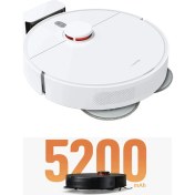 Resim Xiaomi 3D Engel Algıma Robot Yeni Seri S20+ Akıllı Halı Tanıma Fonksiyonlu Premium Robot Süpürge 6000PA Emiş Güçü 