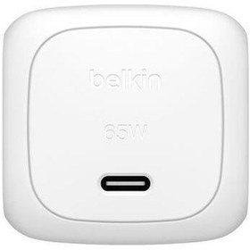 Resim Belkin Wca011kqwh Boostcharge 65w Usb-c Hızlı Şarj Aleti - Beyaz 