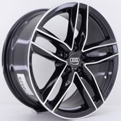 Resim R1 Wheels 17 inç 5*100 ET35 Siyah Jant Takımı (J-1130) 