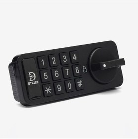 Resim Lockway Dtl-122sy Şifreli Çekmece Dolap Kilidi Yatay 