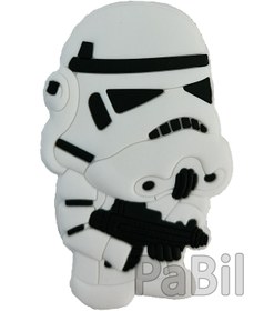 Resim Star Wars - Storm Trooper Anime Anahtarlık - 8 Cm 