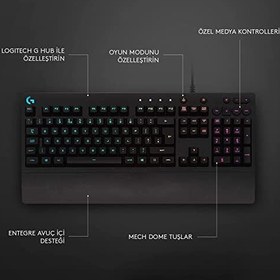 Resim Logitech G213 - G102 Oyuncu Siyah Klavye-Mouse Seti 