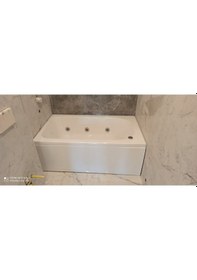 Resim 80x140 Dikdörtgen Jakuzi Yerli Üretim Süper Sessiz Sistem 