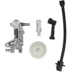 Resim 4500, 5200, 5800, 45cc, 52cc, 58cc Testereler İçin 5 Adet Yağ Pompası Filtre Borusu Hortumu Yağ Memesi Türbin Seti S20241227769 Fotoğraf Rengi 