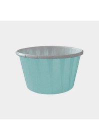 Resim Dolphin Muffin Kağıt Karton Pastel Mavi Cupcake Kek Kalıbı Kapsülü Kabı - 50 Adetlik 1 Paket Renkli 