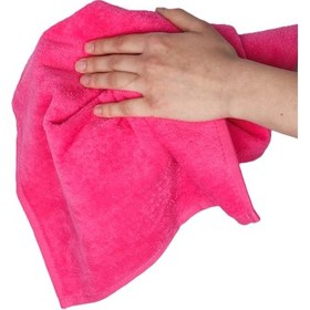 Resim 6 Adet Mutfak Havlusu El Yüz Havlusu Fuşya 