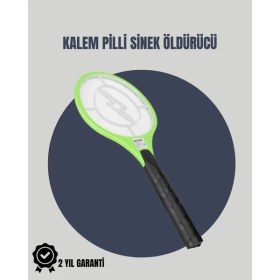Resim Beruflic Taşınabilir Elektronik Sinek Swatter - Kimyasal Içermeyen, Ergonomik Tasarım 