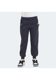 Resim Slazenger LAMIS Çocuk Fermuar Cepli Koyu Gri Eşofman Altı 