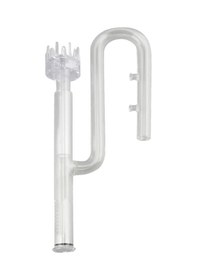 Resim Geeksen Akvaryum Filtre Torbası Girişi - Yüksek Borosilikat Cam - Yağ Filmi Ayırıcı - 13mm - 360 Döner - Balık/uzüm Güvenli 