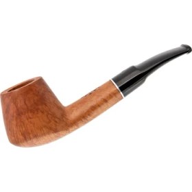 Resim Şahin Üç Yıldız 473 9mm. Filtreli Ebonit Saplı Pipo 