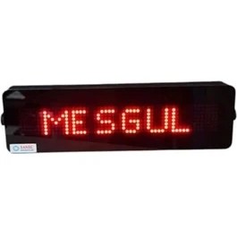 Resim Sanec 1000 Metre Menzilli Masaüstü Kumandalı 12 Farklı Yazılı Kumandalı Makam Çağrı Tabelası (Kasa Ölçüsü: 8X28 Cm) 