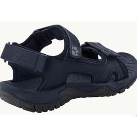 Resim Jack Wolfskin 4019011 Lakewood Cruise Blue/Grey Erkek Sandalet Çok Renkli 